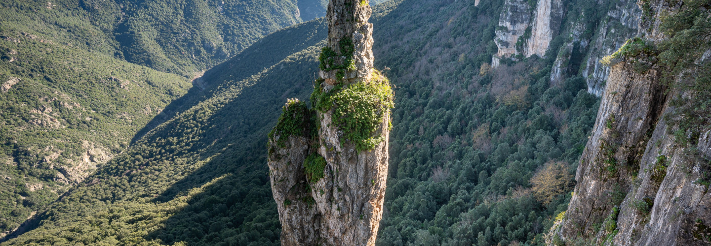 Gadoni, Foresta Corongia, end point of the GAL BMG route