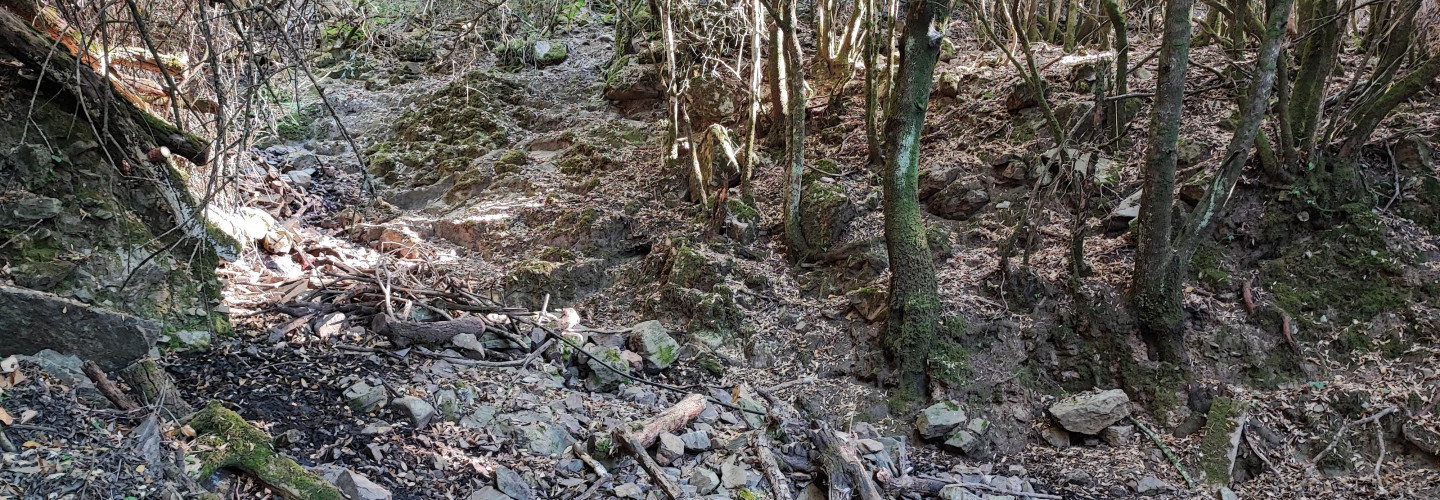 Sorgente e guado lungo rio Matzeu Matta (D 221)