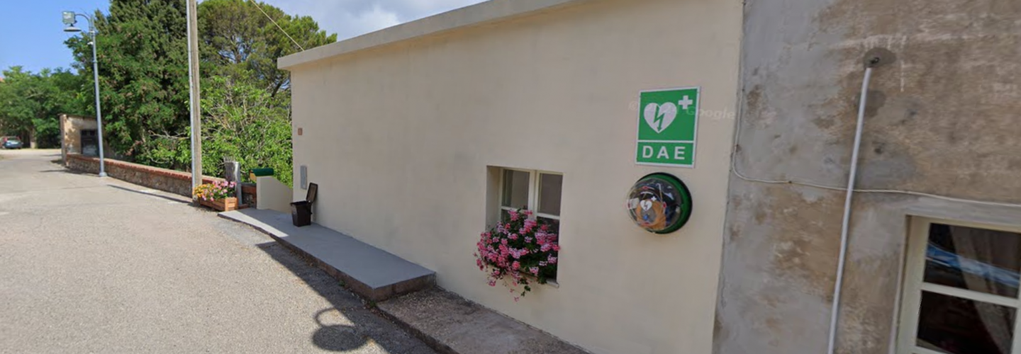 Defibrillatore pubblico DAE, villaggio Normann