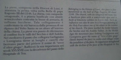 Pieve San Lorenzo info
