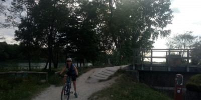<p>Macchia MIgliarino Bicicletta</p>
