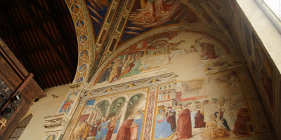 <p>Chiesa S.Agostino- Affreschi Benozzo Gozzoli</p>
